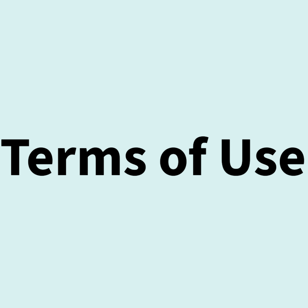 Terms of Use 1 Terms of Use